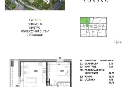 Mieszkanie w inwestycji: Apartamenty Żorska