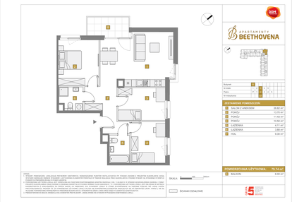 Mieszkanie w inwestycji: Apartamenty Beethovena