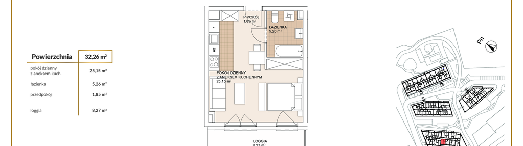 Mieszkanie w inwestycji: Lokum Porto etap VI