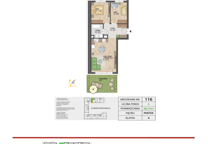 Mieszkanie w inwestycji: Enklawa Starosielce