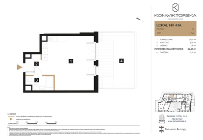 Mieszkanie w inwestycji: Konwiktorska Residence