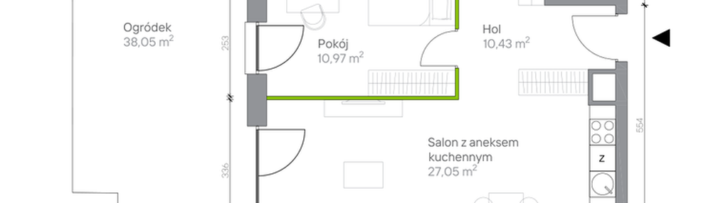 Mieszkanie w inwestycji: Jesionowa Vita