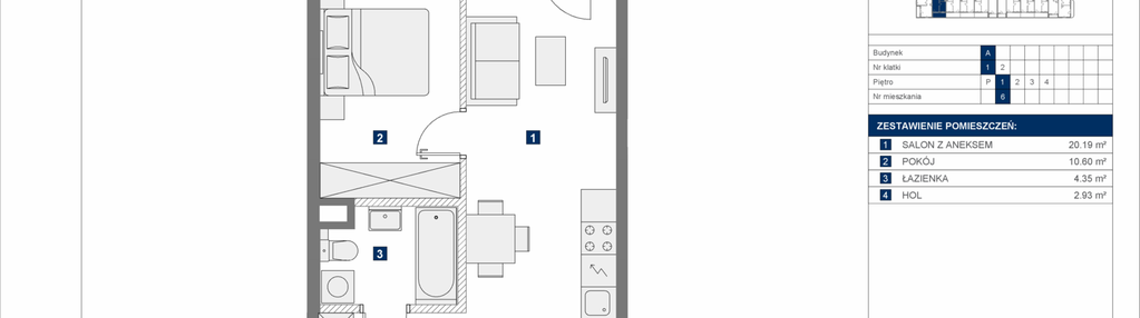 Mieszkanie w inwestycji: Mokotów Sportowy 3.1