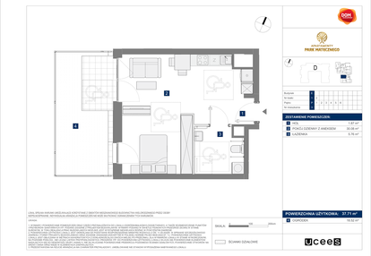 Mieszkanie w inwestycji: Apartamenty Park Matecznego Etap 1