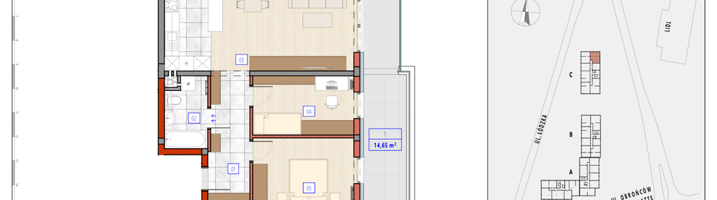 Mieszkanie w inwestycji: Łódzka Osiedle