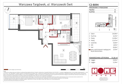 Mieszkanie w inwestycji: Warszawski Świt etap V