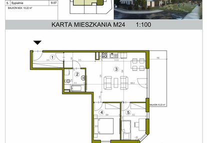 Mieszkanie w inwestycji: Kameralna Golikówka