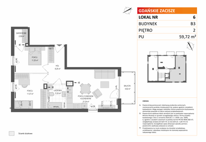 Mieszkanie w inwestycji: Gdańskie Zacisze