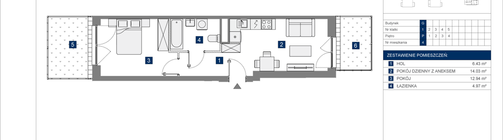 Mieszkanie w inwestycji: Apartamenty Park Matecznego Etap 2