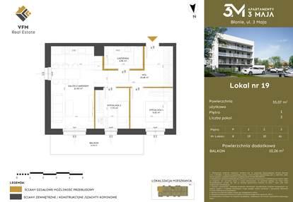 Mieszkanie w inwestycji: Apartamenty 3 Maja