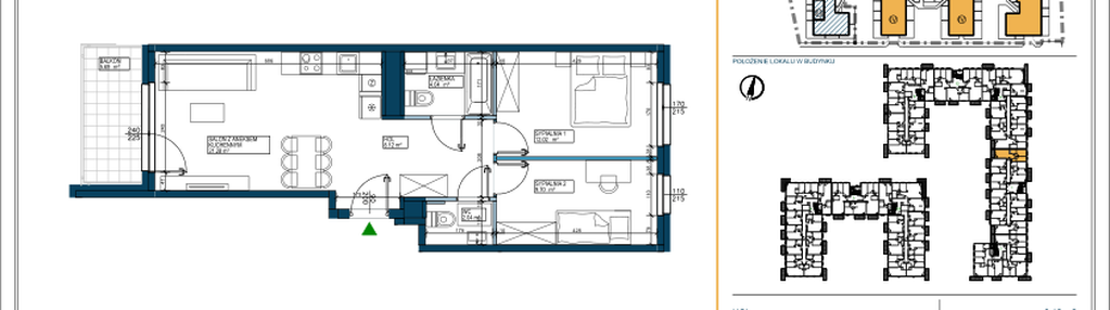 Mieszkanie w inwestycji: Osiedle Hemara - etap III bud. 2 i 3