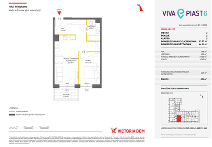 Mieszkanie w inwestycji: Viva Piast 6