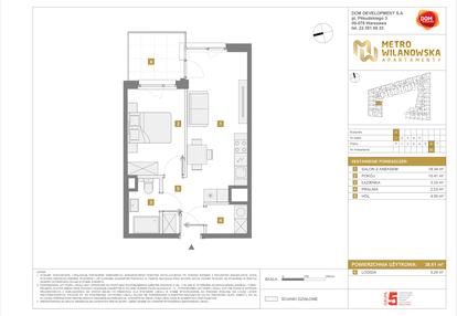Mieszkanie w inwestycji: Apartamenty Metro Wilanowska