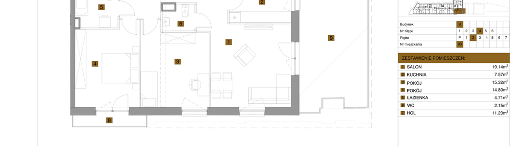 Mieszkanie w inwestycji: Apartamenty nad Oławką etap II