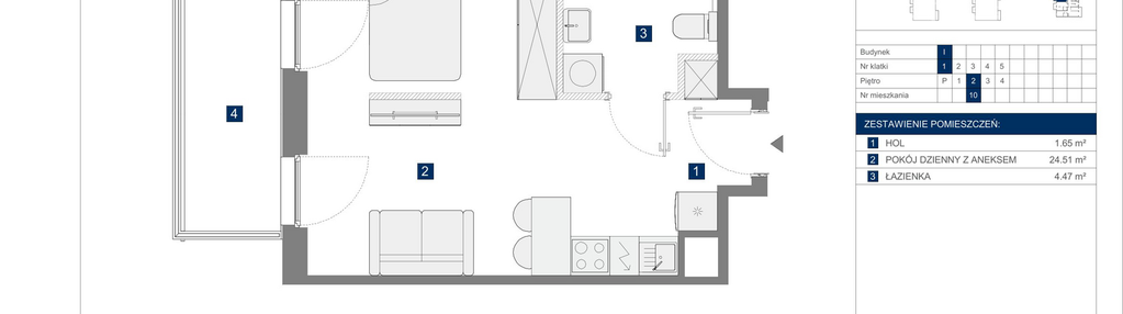 Mieszkanie w inwestycji: Apartamenty Park Matecznego Etap 2.2
