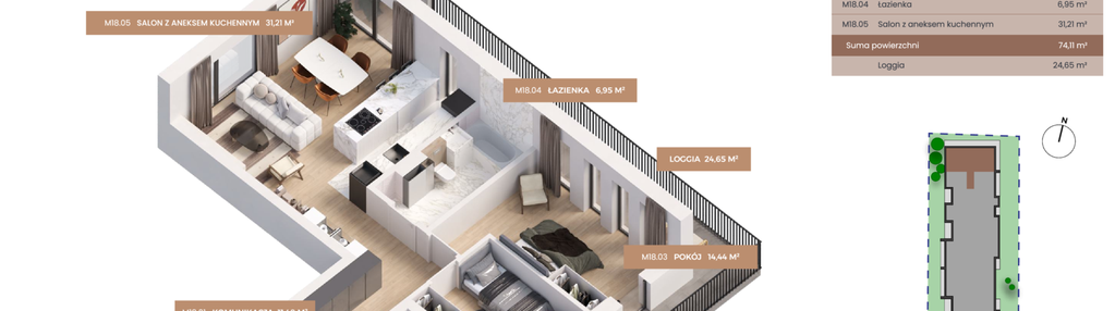Mieszkanie w inwestycji: Apartamenty Częstochowska