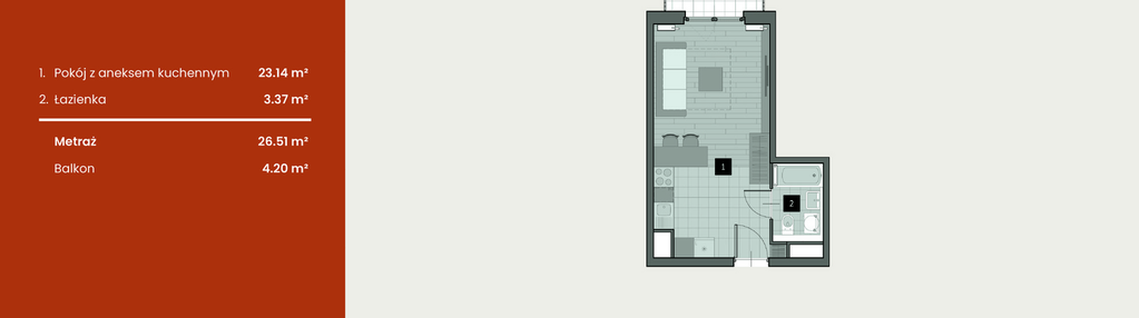 Mieszkanie w inwestycji: Mazowiecka 115