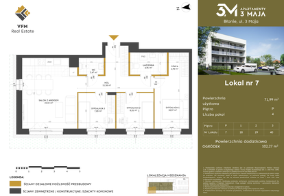 Mieszkanie w inwestycji: Apartamenty 3 Maja