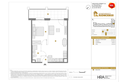 Mieszkanie w inwestycji: Apartamenty Rudnickiego