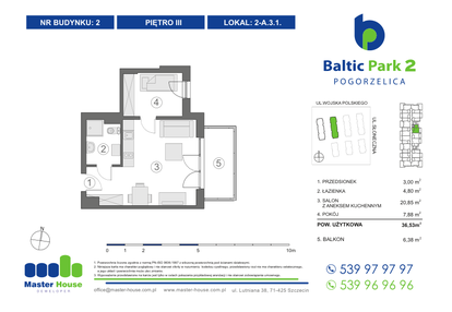 Mieszkanie w inwestycji: Baltic Park 2 Pogorzelica bud. 1 i 2