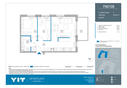 Mieszkanie w inwestycji: Spokojny Mokotów etap II