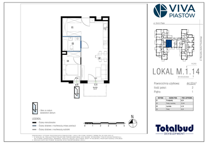 Mieszkanie w inwestycji: Viva Piastów