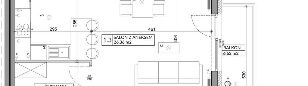 Mieszkanie w inwestycji: Osiedle Młodych etap IV