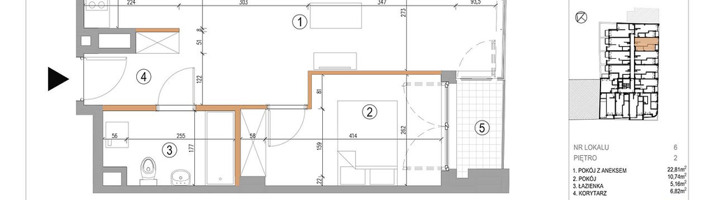 Mieszkanie w inwestycji: 5th Avenue Apartments