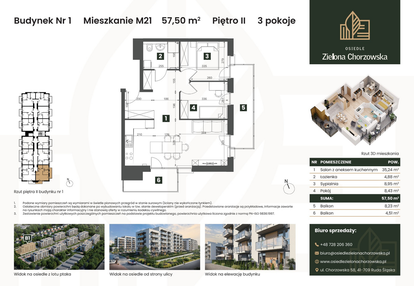 Mieszkanie w inwestycji: Osiedle Zielona Chorzowska