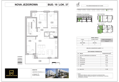 Mieszkanie w inwestycji: Nova Jeziorowa