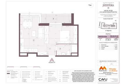 Mieszkanie w inwestycji: Apartamenty Józefińska