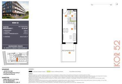 Mieszkanie w inwestycji: KOR 52