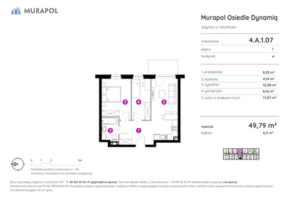 Mieszkanie w inwestycji: Murapol Osiedle Dynamiq