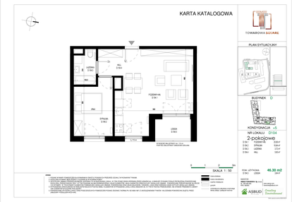 Mieszkanie w inwestycji: Towarowa Square