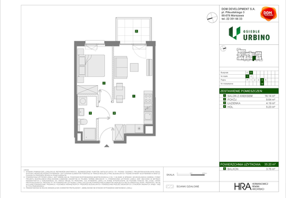 Mieszkanie w inwestycji: Osiedle Urbino etap 4.2