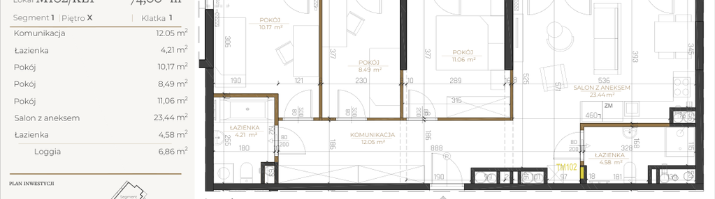 Mieszkanie w inwestycji: LUXURY POINT