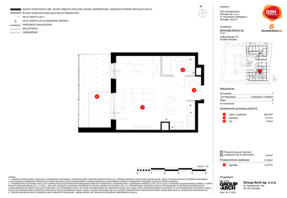 Mieszkanie w inwestycji: Braniborska 80