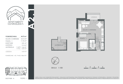 Mieszkanie w inwestycji: Apartamenty Czarnoleska