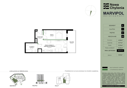Mieszkanie w inwestycji: Nowa Chylonia