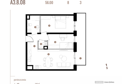 Mieszkanie w inwestycji: Belg Apartamenty etap II