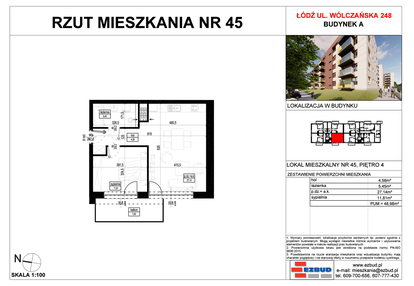 Mieszkanie w inwestycji: Wólczańska 248 - etap II