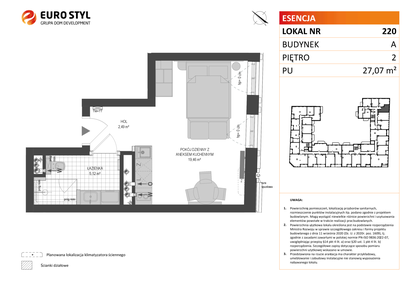 Mieszkanie w inwestycji: Esencja - Apartamenty inwestycyjne
