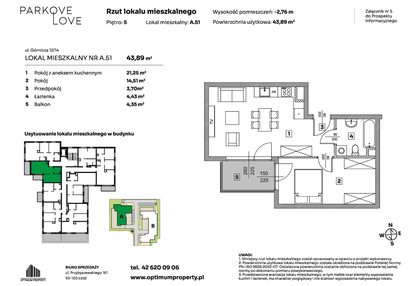 Mieszkanie w inwestycji: Parkove Love