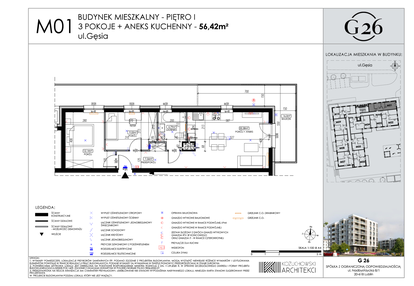 Mieszkanie w inwestycji: Gęsia 26 - Bud. A2