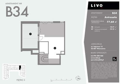 Mieszkanie w inwestycji: Livo