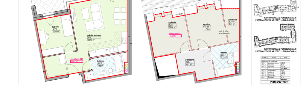 Mieszkanie w inwestycji: Kamienica Zamkowa