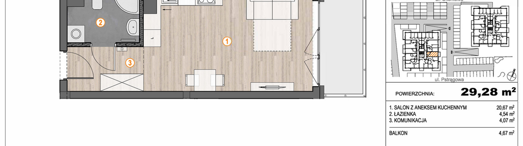 Mieszkanie w inwestycji: Osiedle Łososiowa