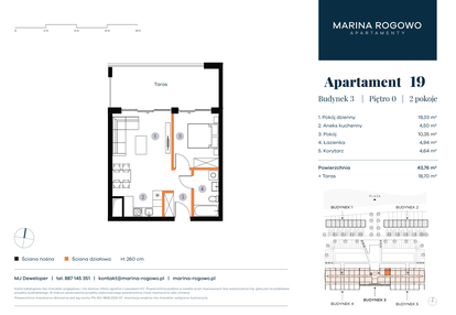 Mieszkanie w inwestycji: Apartamenty Marina Rogowo