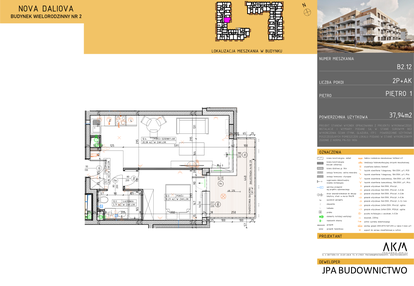 Mieszkanie w inwestycji: Nova Daliova