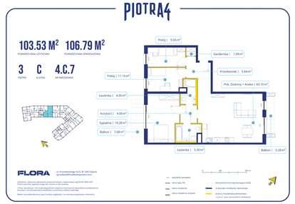 Mieszkanie w inwestycji: Piotra 4